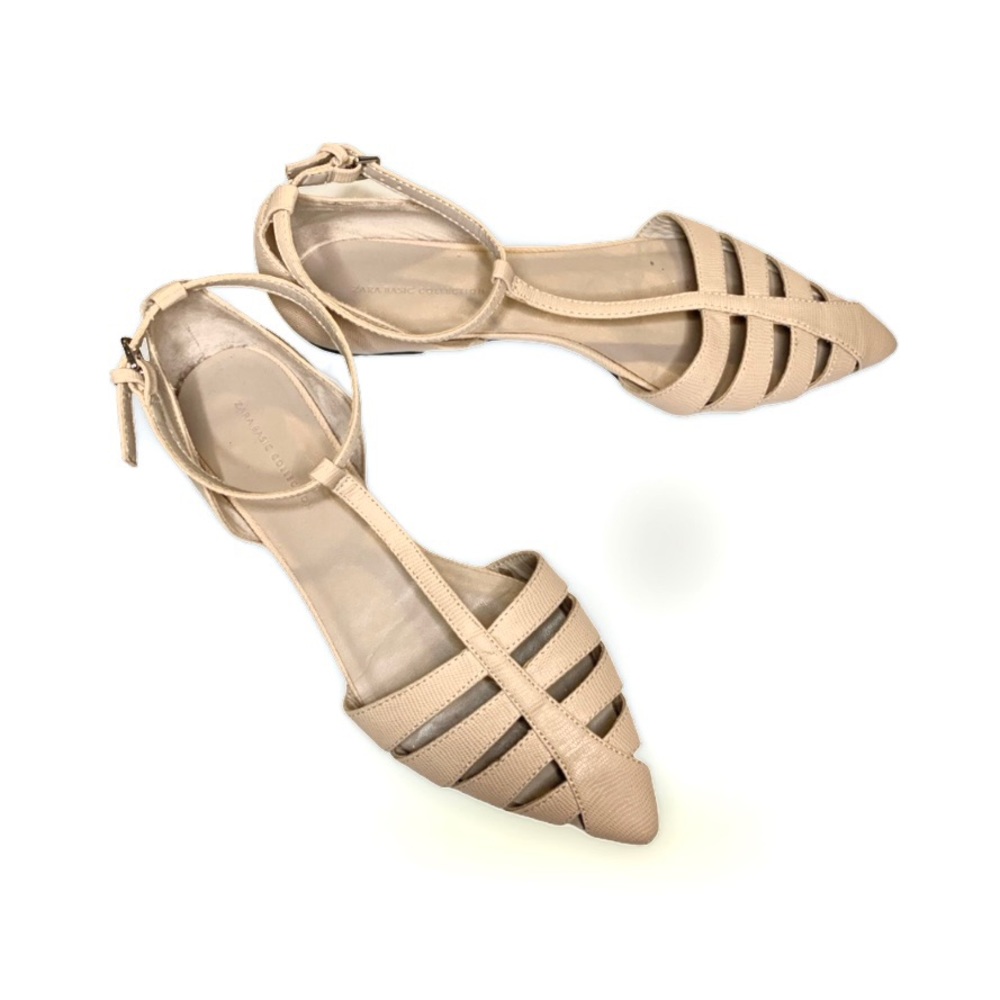 Zara Basic Collection Pointy Toe Flats - image 1